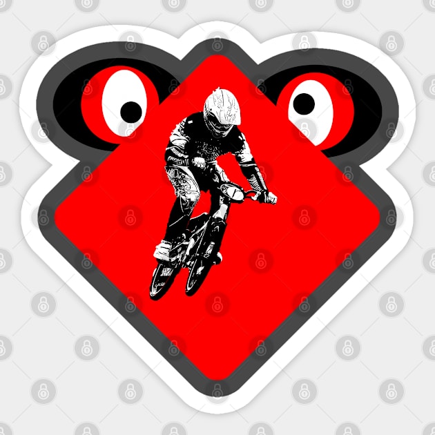 bmx Sticker by rickylabellevie